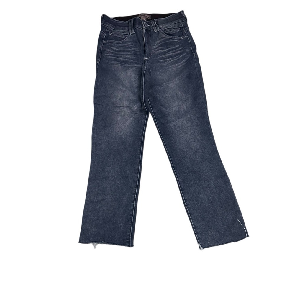 Democracy Deep Blue Denim Jeans Raw hem
